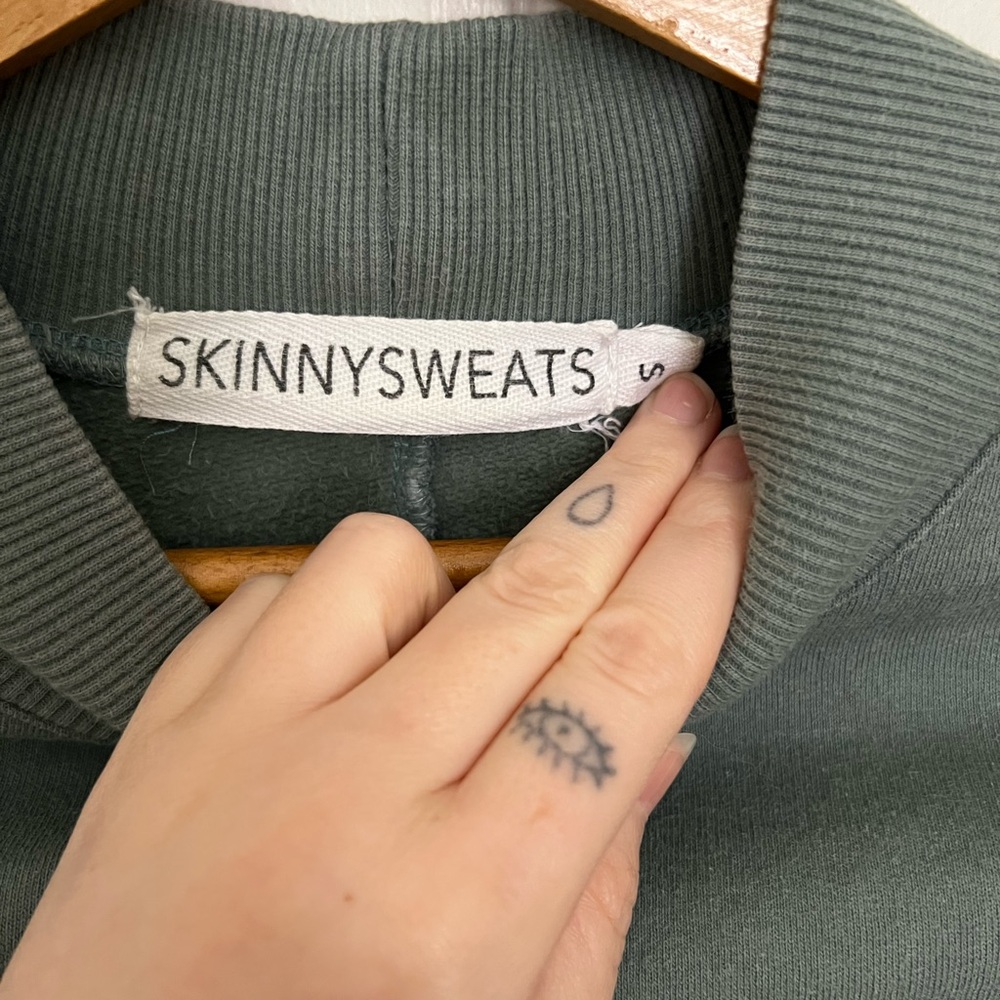 OkayOK Montreal Sweatshirt in Eucalyptus - Picture 5 of 6